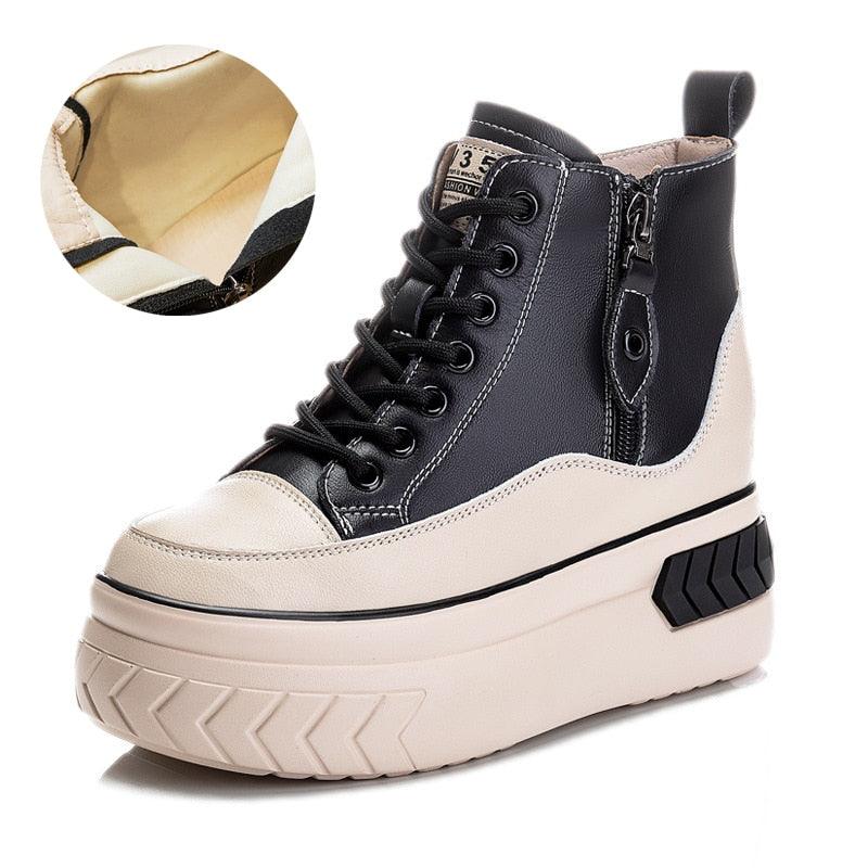 Platform Sneaker Boots for Women - True-Deals-Club