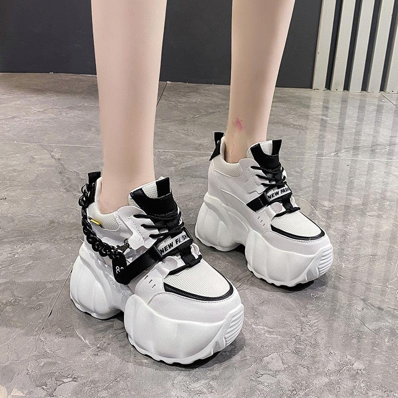 Chain Chunky Sneakers for Women - True-Deals-Club